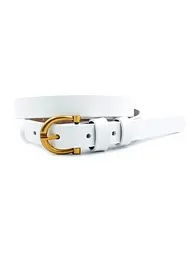 Жіночий шкіряний ремінь 1,8 х 110 см Weatro Білий zhin-kit-18k-0068 (zhin-kit-18k-0068) - мініатюра 2