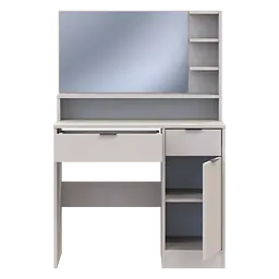 Туалетний столик Doros Естель Кашемір ДСП 90х38х135 (41516050) - мініатюра 4