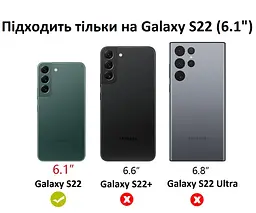 Чохол шкіряний Leather Cover EF-VS901LBEGRU для Samsung Galaxy S22 (6.1") Чорний - мініатюра 2
