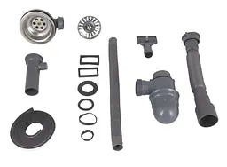 Кухонна мийка Brinex 510-D 0.8 мм, врізна BRIN510SAT08 - мініатюра 8