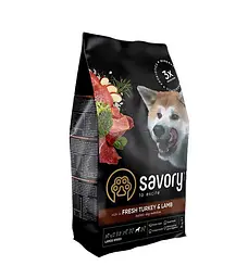Смачний Medium Breed багатий на Fresh Turkey & Lamb 3 кг Сухий корм для собак середніх порід (індейка і ягненок)
