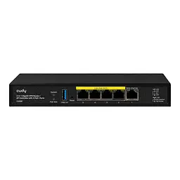 Контролер точок доступу AP / гігабітний VPN-маршрутизатор Cudy C200P з 4 портами PoE+ (73-00668) - мініатюра 2