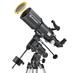 Телескоп Bresser Polaris-I 102/460 EQ3 з сонячним фільтром і адаптером для смартфона (4602460) - мініатюра 2