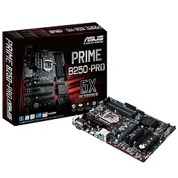 Материнська плата ASUS Prime B250-PRO (Prime B250-PRO) (Socket 1151, Intel B250, ATX) Б/в,U1 - мініатюра 6