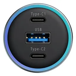АЗП Proove Super Charge 130W (2 Type-C + USB), в асортименті - мініатюра 5