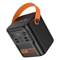 Повербанк Powerbank HOCO J-152Pro 80000mAh, 4USB/2Type-C, 22.5W+65W, ліхтарик - мініатюра 3