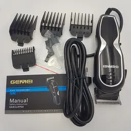 Мережева професійна машинка для стрижки Gemei GM-817 - мініатюра 2