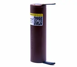 Акумулятор 18650 HG2 3000mAh 3.7 V 20А під пайку - мініатюра 2