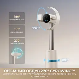 Безлопатевий вентилятор Dreame MF10 - мініатюра 2