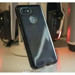 Оригінальний протиударний чохол Tech21 Evo Check для Google Pixel 3 (5.5") Smokey Black - мініатюра 7