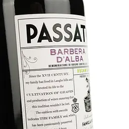 Вино Luca Bosio Passato Barbera d'Alba Organic 15% червоне сухе 0.75 л - мініатюра 3