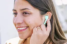 Навушники Trust Nika Touch True Wireless Mic Mint (23703_Trust) - мініатюра 2