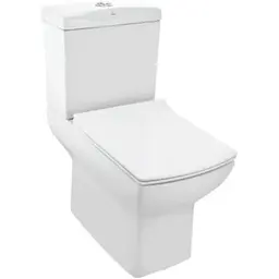 Чаша унітазу для підлоги Jaquar Lyric LYS-WHT-38751P180UFSM з сидінням Soft Close, Білий