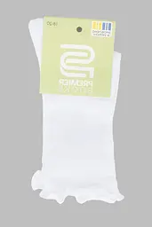 Шкарпетки для дівчинки Premier Socks Рюші 20-22 Білий (4820203340040A) (4820203340040) - мініатюра 7