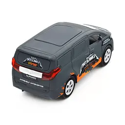 Автомодель серії "Шеврони Героїв" Toyota Alphard "Загін метеликів" TechnoDrive KM6011 - мініатюра 6