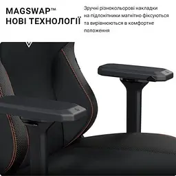 Крісло ігрове Anda Seat Kaiser 3 Fabric Size XL Grey (AD12YDC-XL-01-G-PV/F) - мініатюра 8