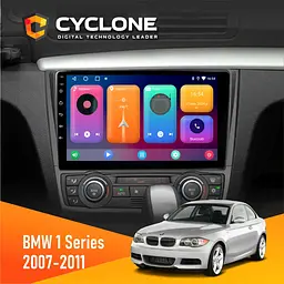 Штатна магнітола BMW 1 Series 2007-2011 Climate Cyclone C9-001 2x32 CPL Cyclone (НФ-00002028)
