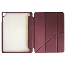 Чохол Smart Case Clear+stylus для Apple iPad Air/Air2/pro 9.7 /2017/2018 Темно-червоний