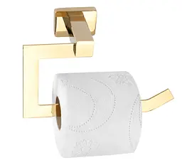 Утримувач туальтного паперу Rea Erlo 4 gold REA-80011, Золотий - мініатюра 2