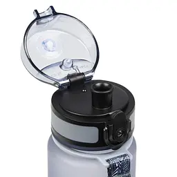 Пляшка для води UZSPACE 3026Grey 500 мл, сіра - мініатюра 3