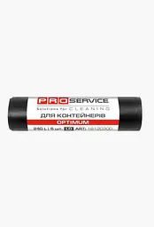 PRO Пакет для смiття OPTIMUM п/е 90x125 чорний, ЛД, 240л - мініатюра 2