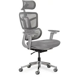 Кресло Mealux S4 Air Fabric Grey (арт. HF-S4 F/G)