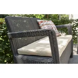 Комплект садових меблів Allibert Keter Tarifa Balcony коричневий - мініатюра 4