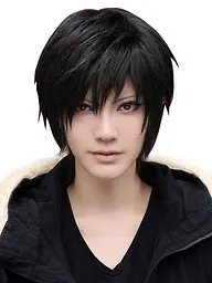 Чоловіча косплей-перука аніме Durarara — Оріхара Ізая (Orihara Izaya) чорна - мініатюра 4