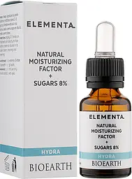 Концентрований посилювач зволоження Bioearth Elementa Hydra NMF + Sugar 8% 15 мл - мініатюра 2