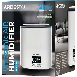 Зволожувач повітря Ardesto 3.1 л білий (USH-H-26W) - мініатюра 4