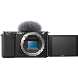 Бездзеркальний фотоапарат Sony ZV-E10 Kit 16-50mm f3.5-5.6 OSS + E 55-210mm f/4.5-6.3 OSS Black (SOZVE1016555) [177283] - мініатюра 5