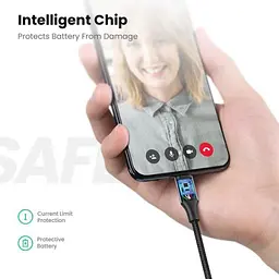 Кабель для передавання даних Ugreen US290 USB 2.0 AM to Micro 5P Aluminum Braid 1.0m Black (60146) - мініатюра 5