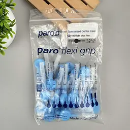 Міжзубні щітки Paro flexi grip тонкі, Ø 3.8 мм, блакитні, 30 шт