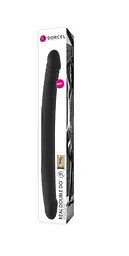 Фалоімітатор двосторонній Dorcel Real Double Do Black - мініатюра 2