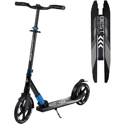 Самокат Best Scooter 87х14.5х36 см Чорний 000255883