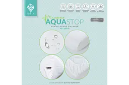 Наматрацник у ліжечко Ideia Aqua Stop Bamboo 120x60 см (8-29633) - мініатюра 8