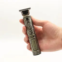 Машинка тример для стрижки волосся JX-1818, з USB і насадками Акумуляторна машинка для вусів і бороди