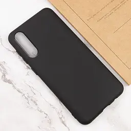Чохол TPU Getman Liquid Silk для Samsung Galaxy A50 (A505F) / A50s / A30s Чорний / Black - мініатюра 3