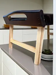 Складаний кавовий столик для сніданку в ліжко 42×28×17 см №2 - мініатюра 4