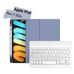 Чохол до планшета BeCover with keyboard Apple iPad Mini 7 2024 Purple (712997)