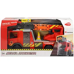 Пожежна машина Dickie Toys Сканія з телескопічною драбиною (3716017) - мініатюра 5