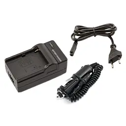Мережеве зарядне (220V та 12V) для Canon NB-10L/CB-2LC