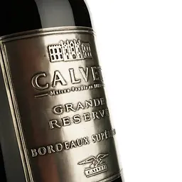 Вино Calvet Grande Reserve Metal Bordeaux Superieur AOC червоне сухе 1.5 л - мініатюра 3