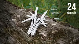 Мультитул Ganzo Multi Tool (G202), Сріблястий - мініатюра 8