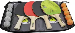 Набір для настільного тенісу Joola Family 4 Bats 10 Balls (54810) - мініатюра 2