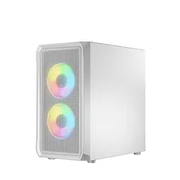 Корпус LogicConcept Portos ARGB Mini White без БЖ (AM-PORTOS-20-0000000-0002) - мініатюра 5