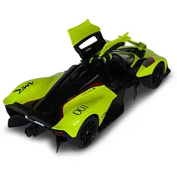Автомодель - Aston Martin Valkyrie жовтий 1:18 (250937AMVKLG) - мініатюра 4