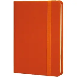 Книга записна Optima Vivella А6, 128 аркушів, лінія, помаранчева (O20390-06)