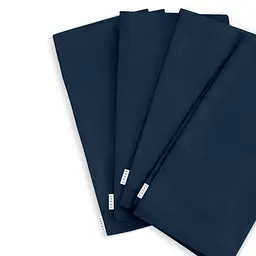 Набір із 4-х серветок 35х35 DARK BLUE SATIN COSAS (4822052067376)