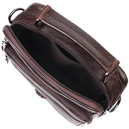 Чоловічі шкіряні сумки Vintage 20х23х7 см sum0020987 - мініатюра 5